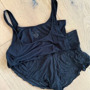 Negative Underwear Black Whipped Set - XS